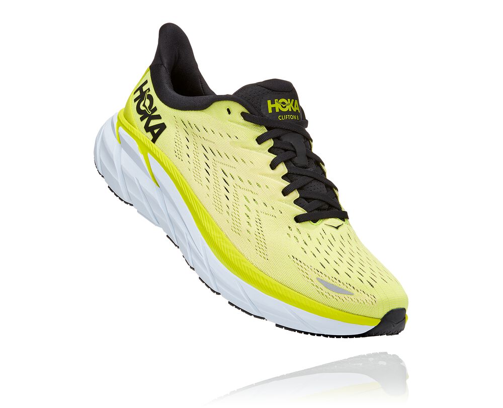 Hoka One One Clifton 8 Wides Herr Gula - SE-6024356